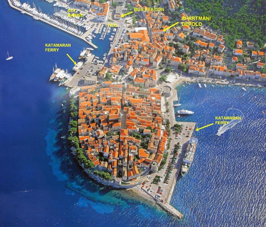 Apartments And Rooms Katija & Egon Korčula Exterior foto